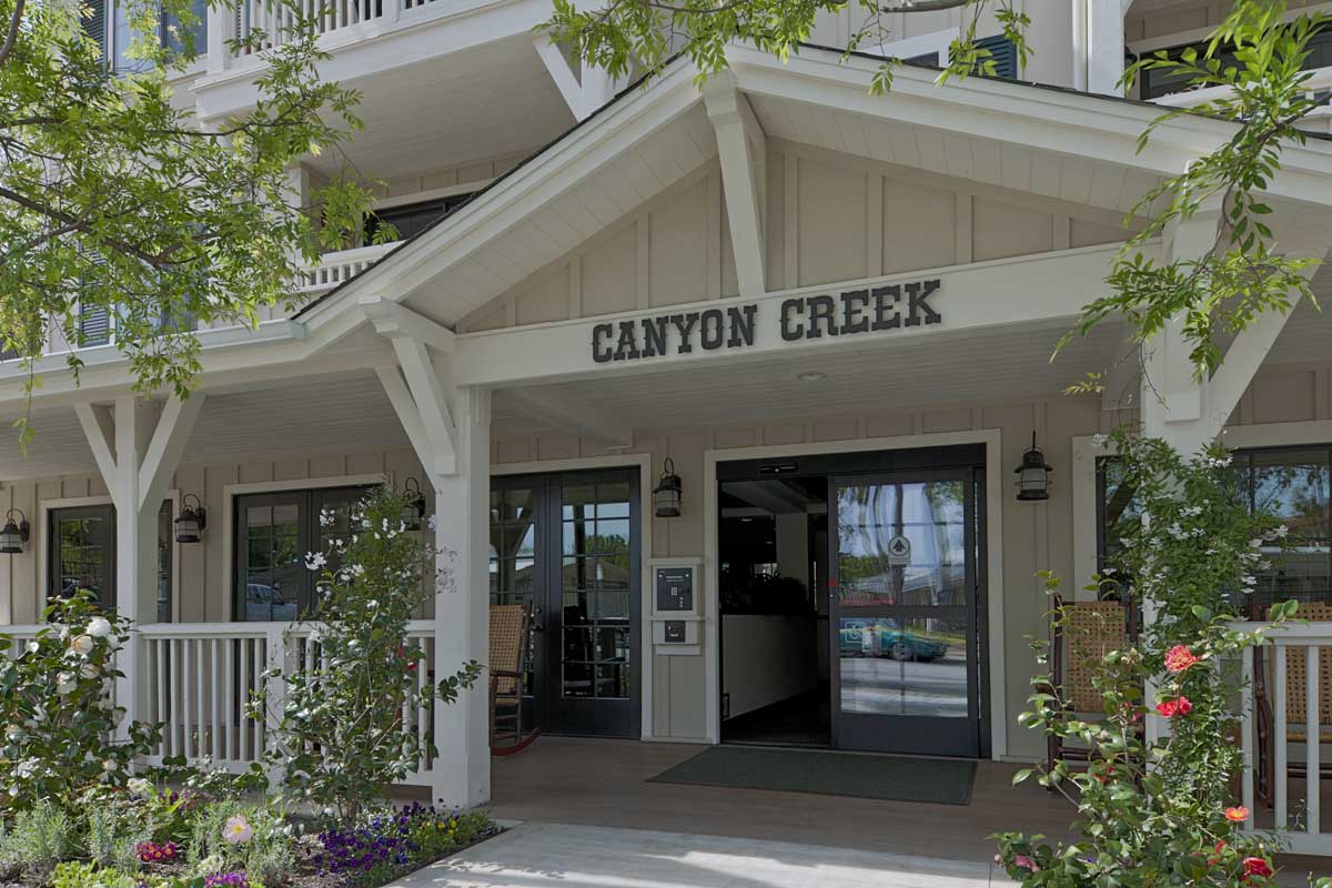Exterior of Canyon Creek property