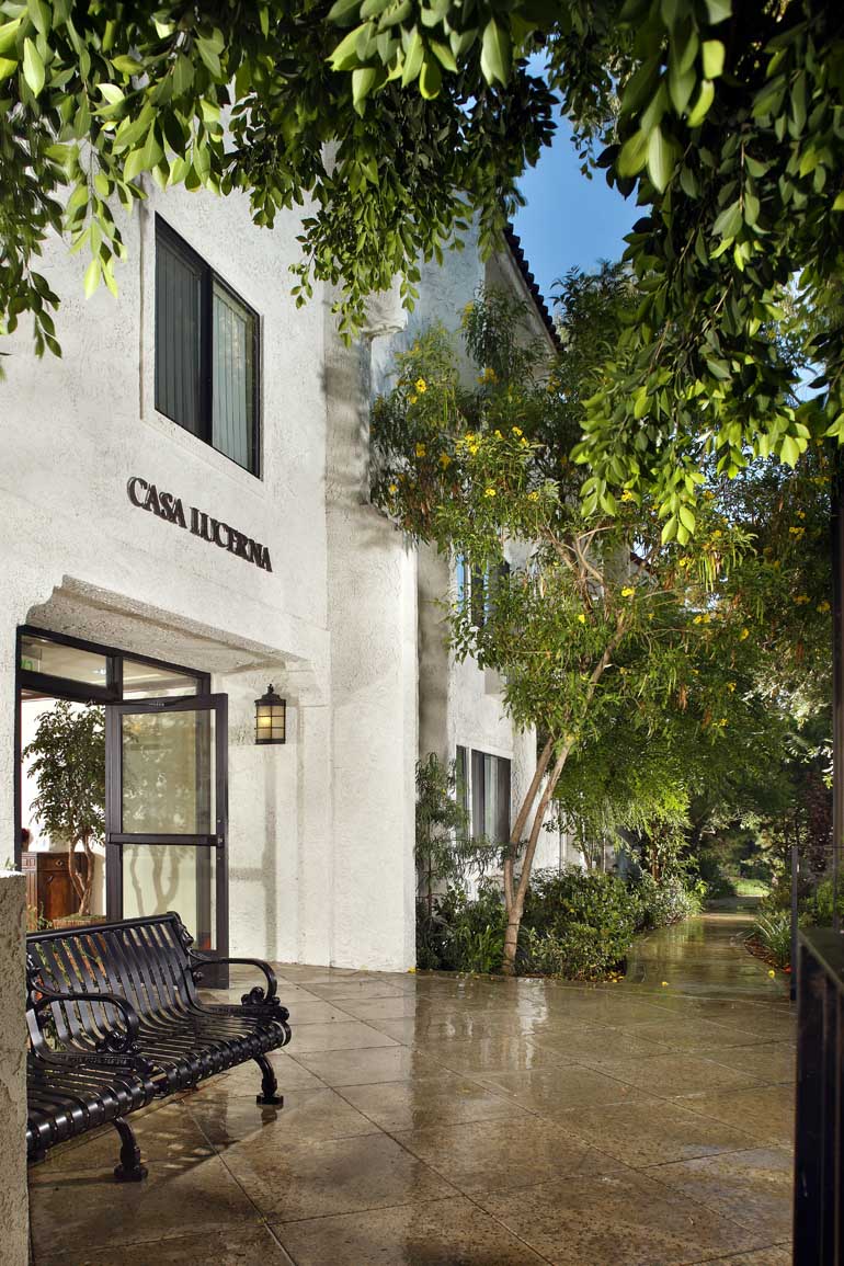 Exterior of Casa Lucerna property