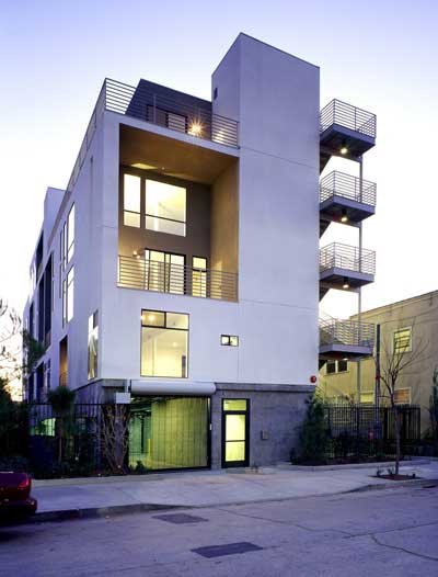 Exterior of Fourth Street Lofts property