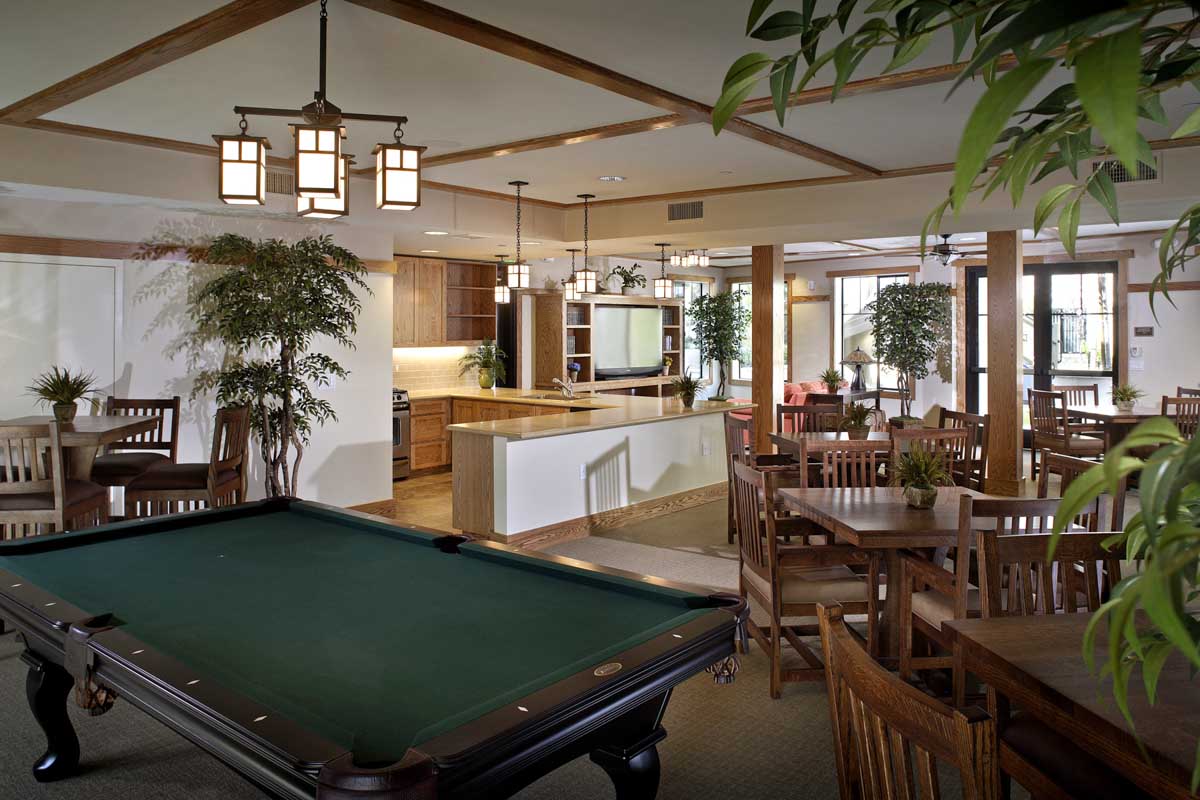 Interior of Gardens on Garfield property