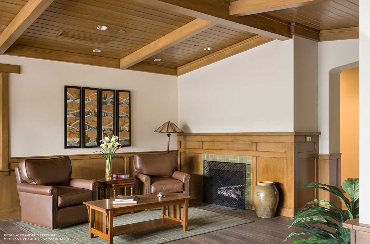 Interior of Veteran's Village of Glendale property