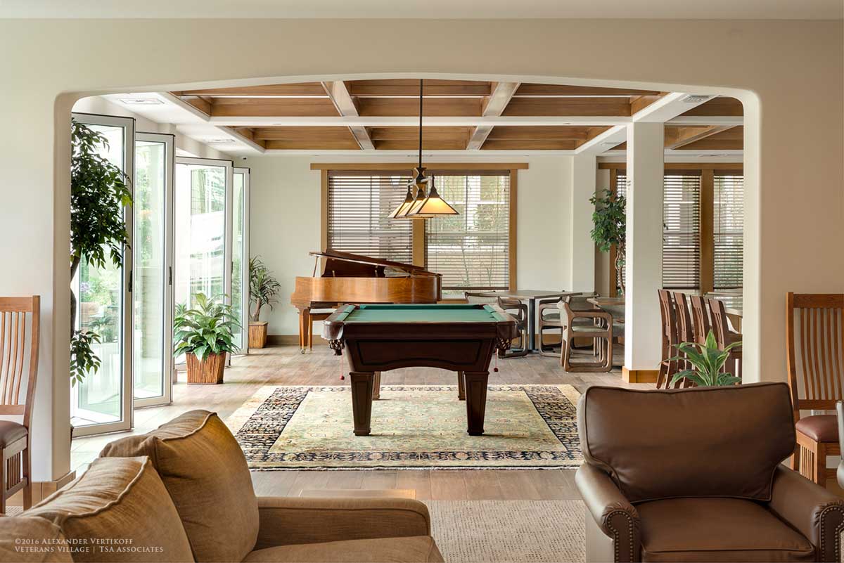 Interior of Veteran's Village of Glendale property
