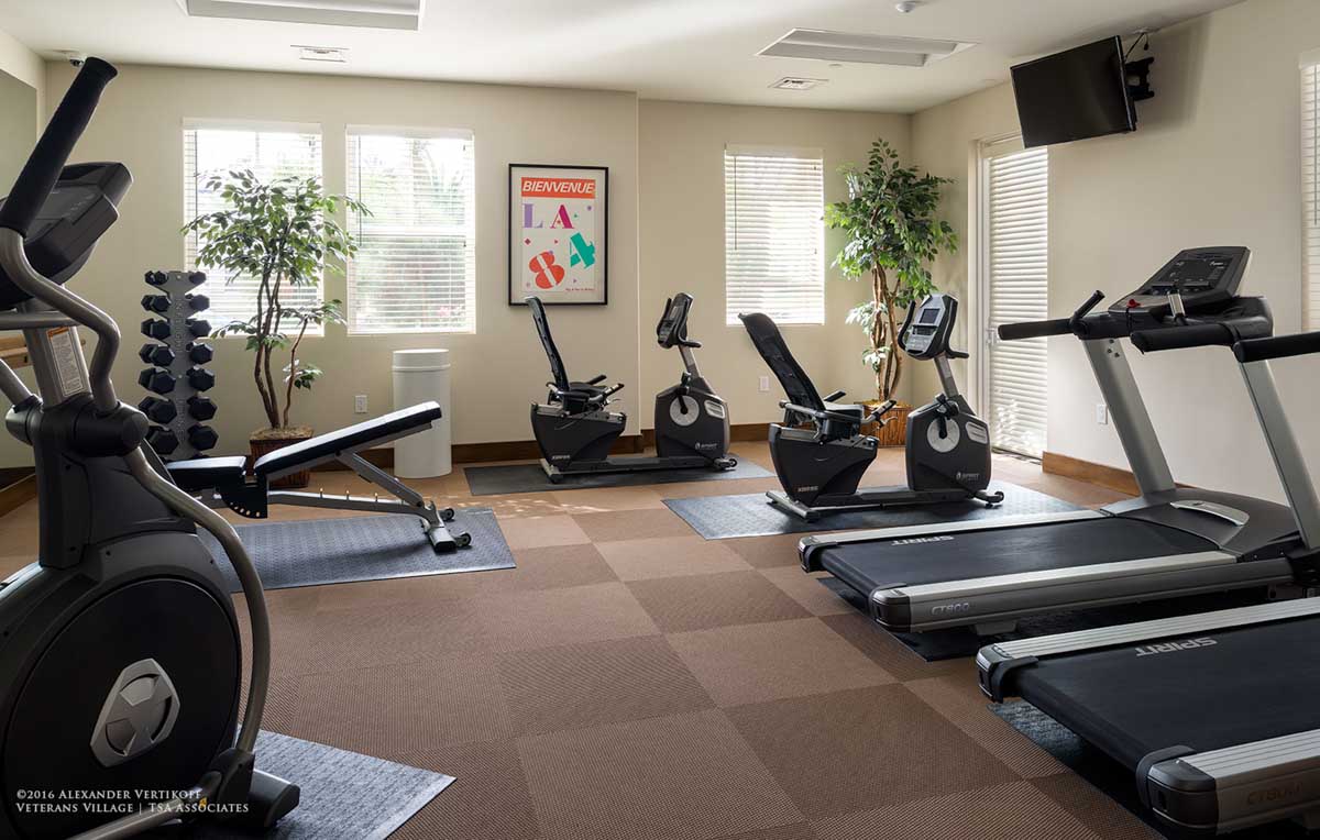 Interior of Veteran's Village of Glendale property