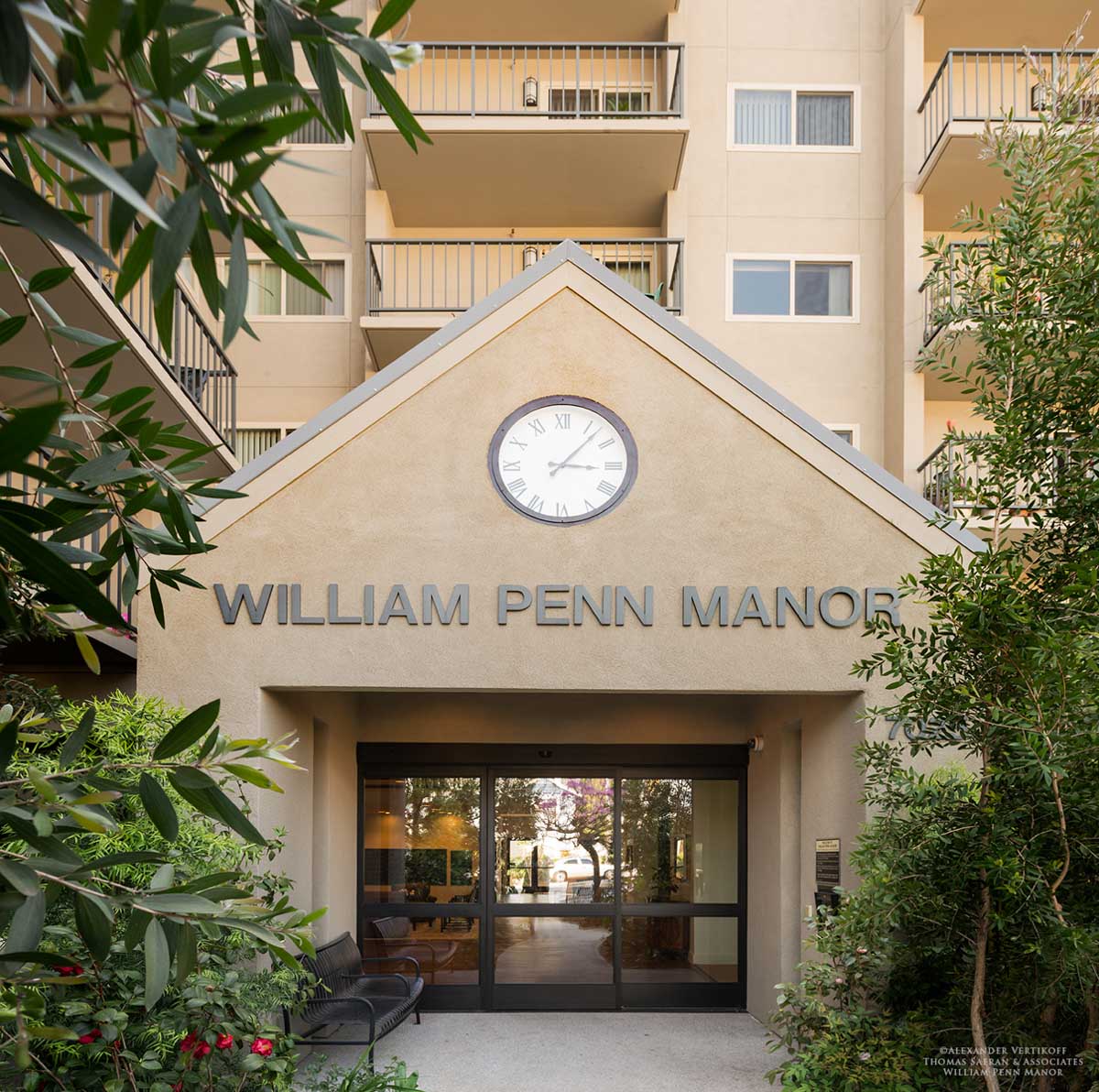 External of William Penn Manor property
