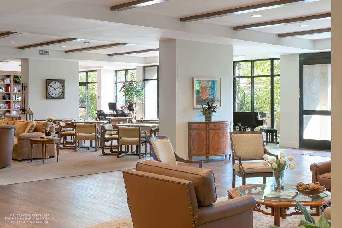 Interior of William Penn Manor property