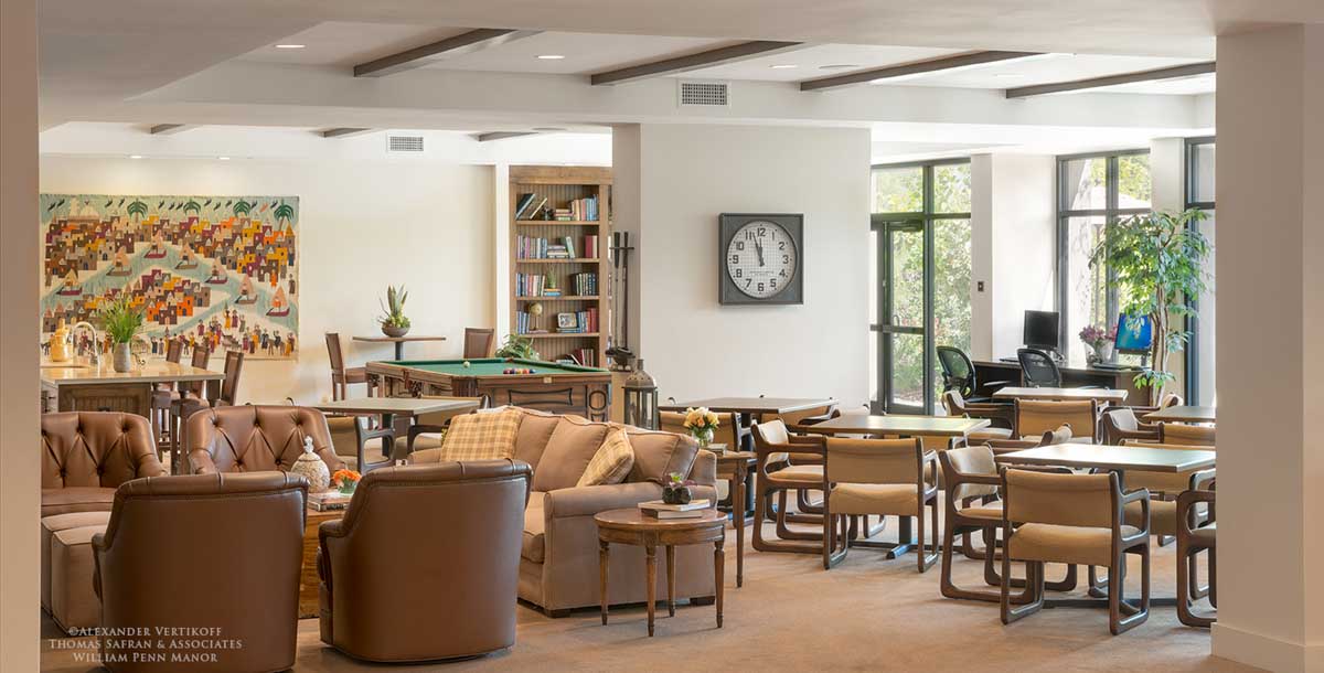 Interior of William Penn Manor property