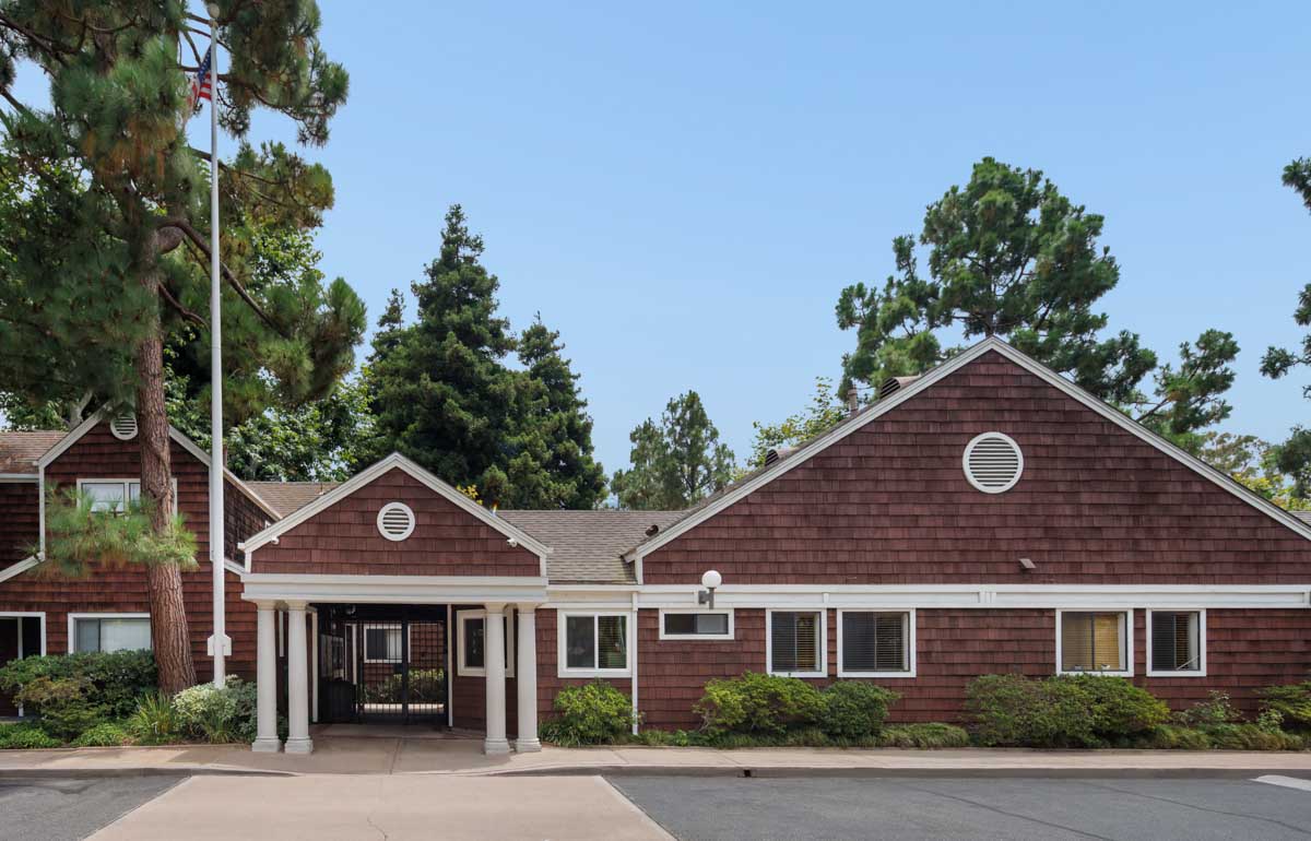 Exterior of Redwood Village property