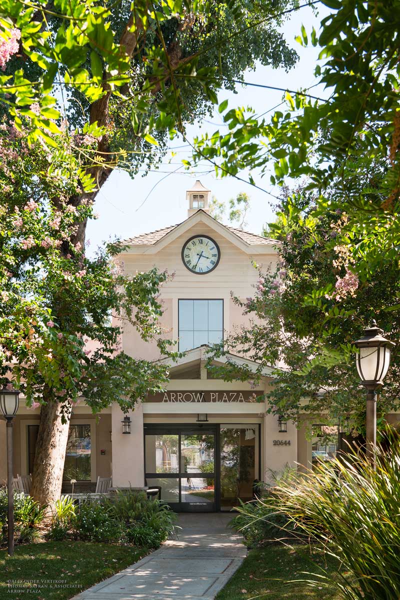 Exterior of Arrow Plaza property