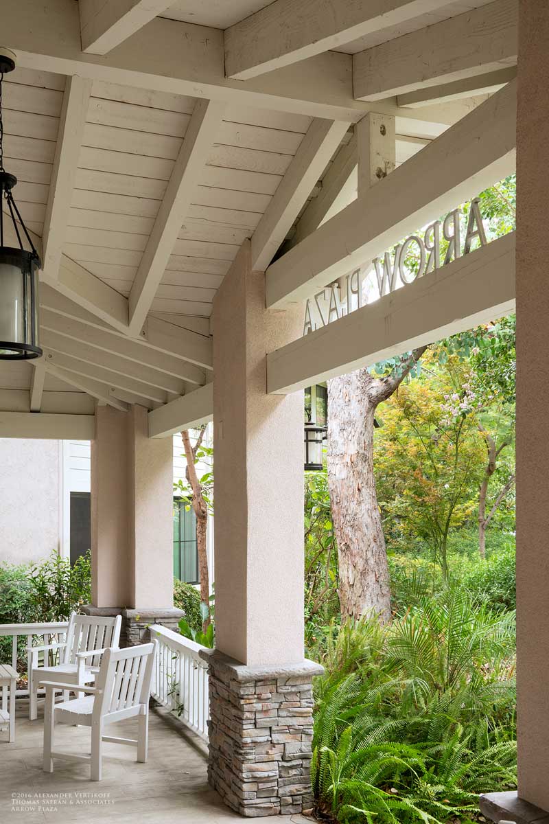 Exterior of Arrow Plaza property