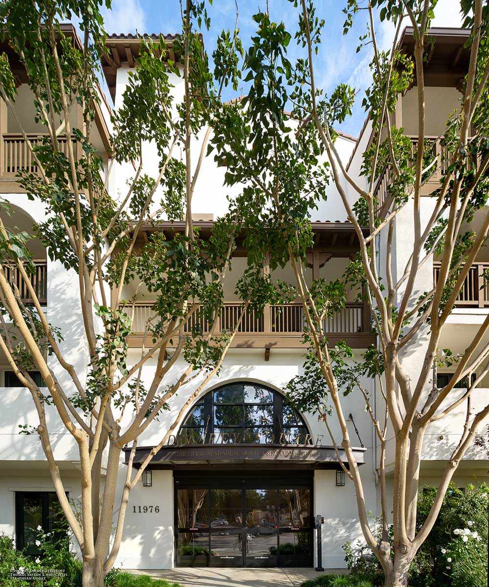 Exterior of Del Rey Square property