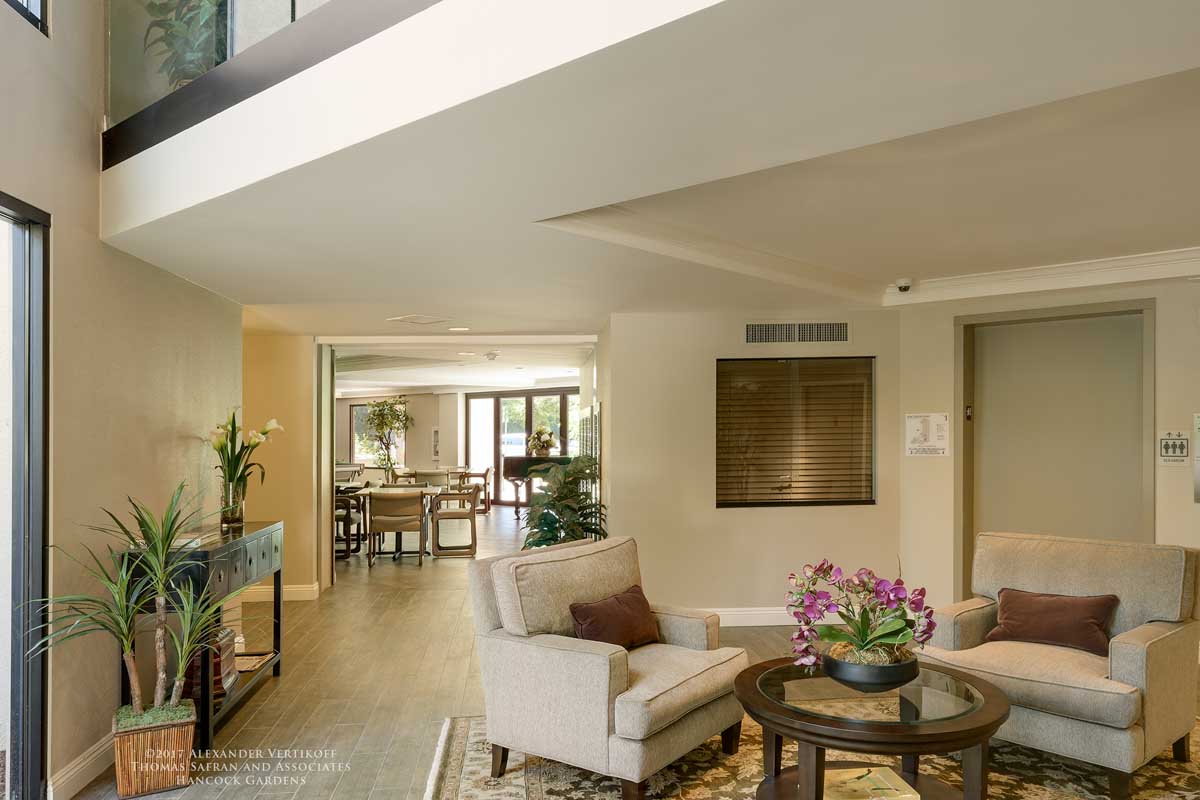Interior of Hancock Gardens property