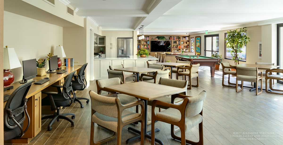Interior of Hancock Gardens property