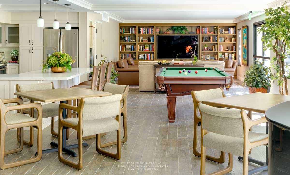 Interior of Hancock Gardens property