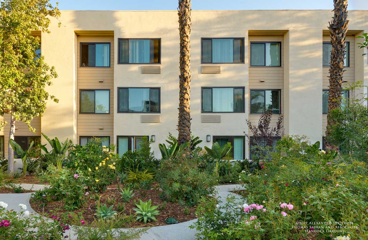 Exterior of Hancock Gardens property