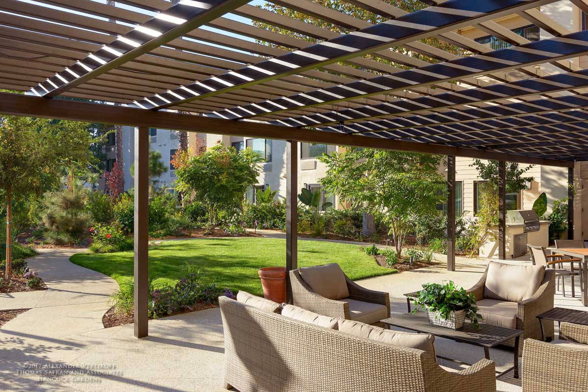 Exterior of Hancock Gardens property