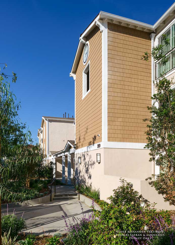 exterior of Dudley Oaks property