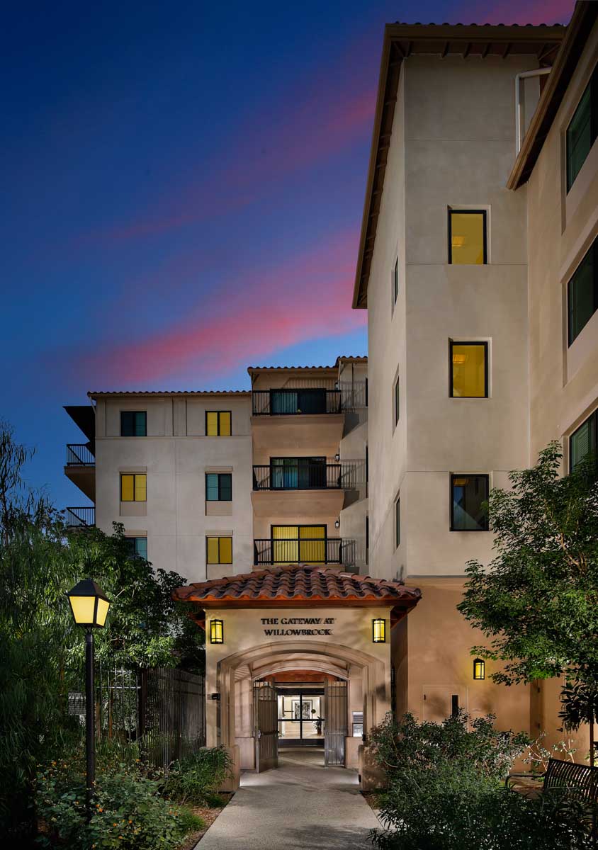 Exterior of Gateway at Willowbrook property