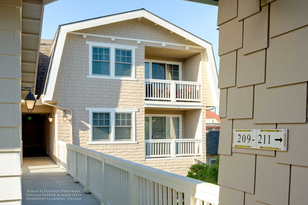 Exterior of Norwood Learning Village property
