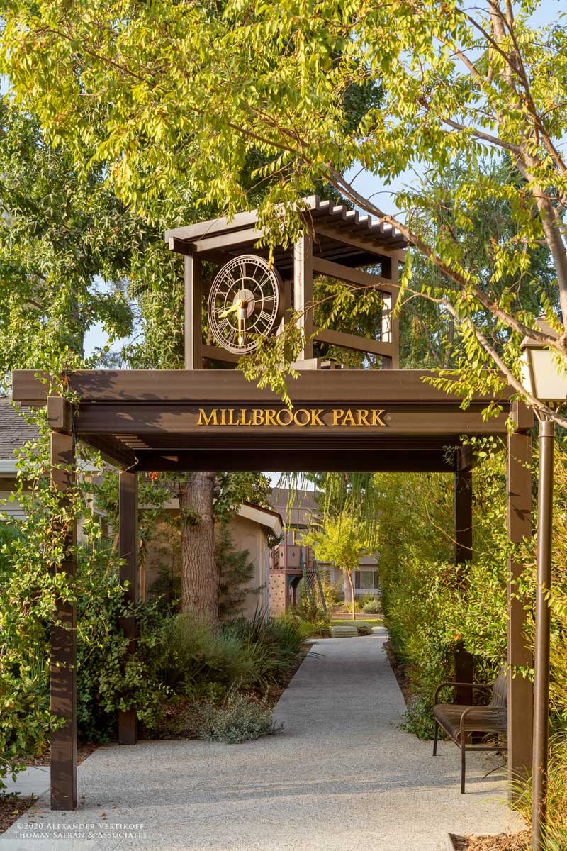 Exterior of Millbrook Park property