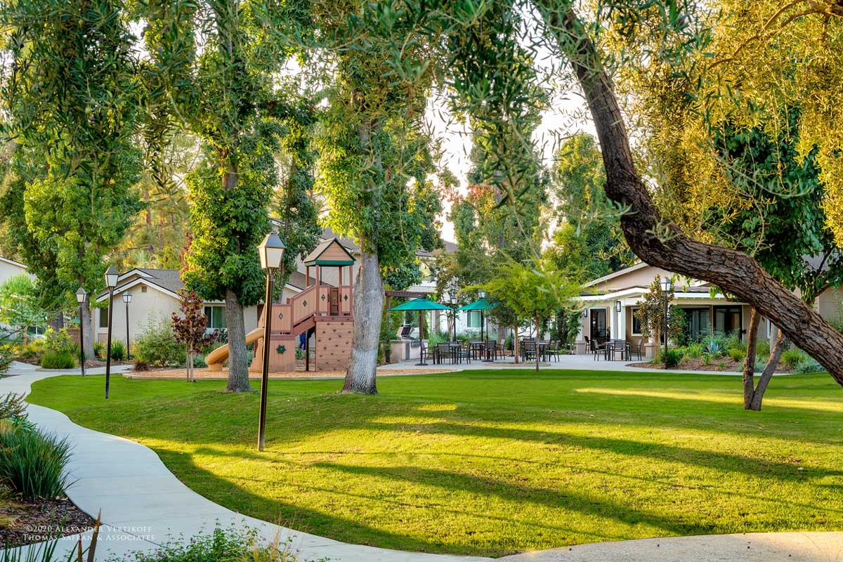 Exterior of Millbrook Park property