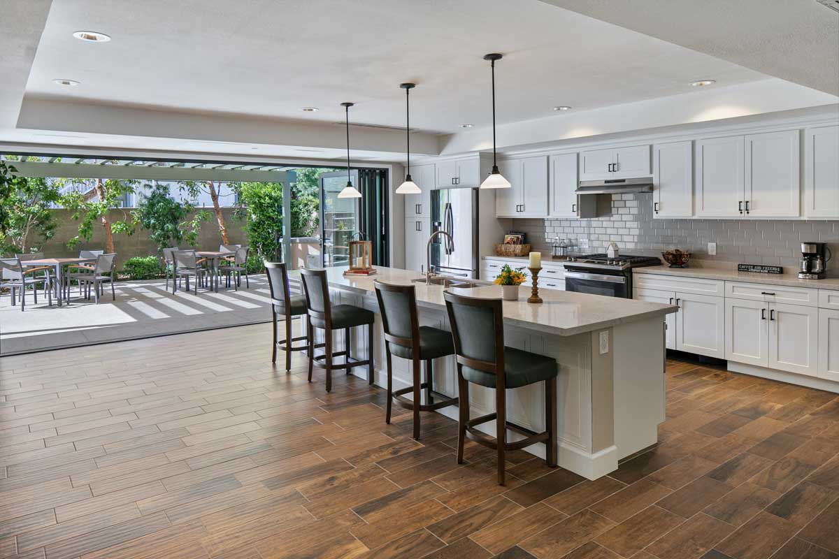 Interior of Town Meadows property