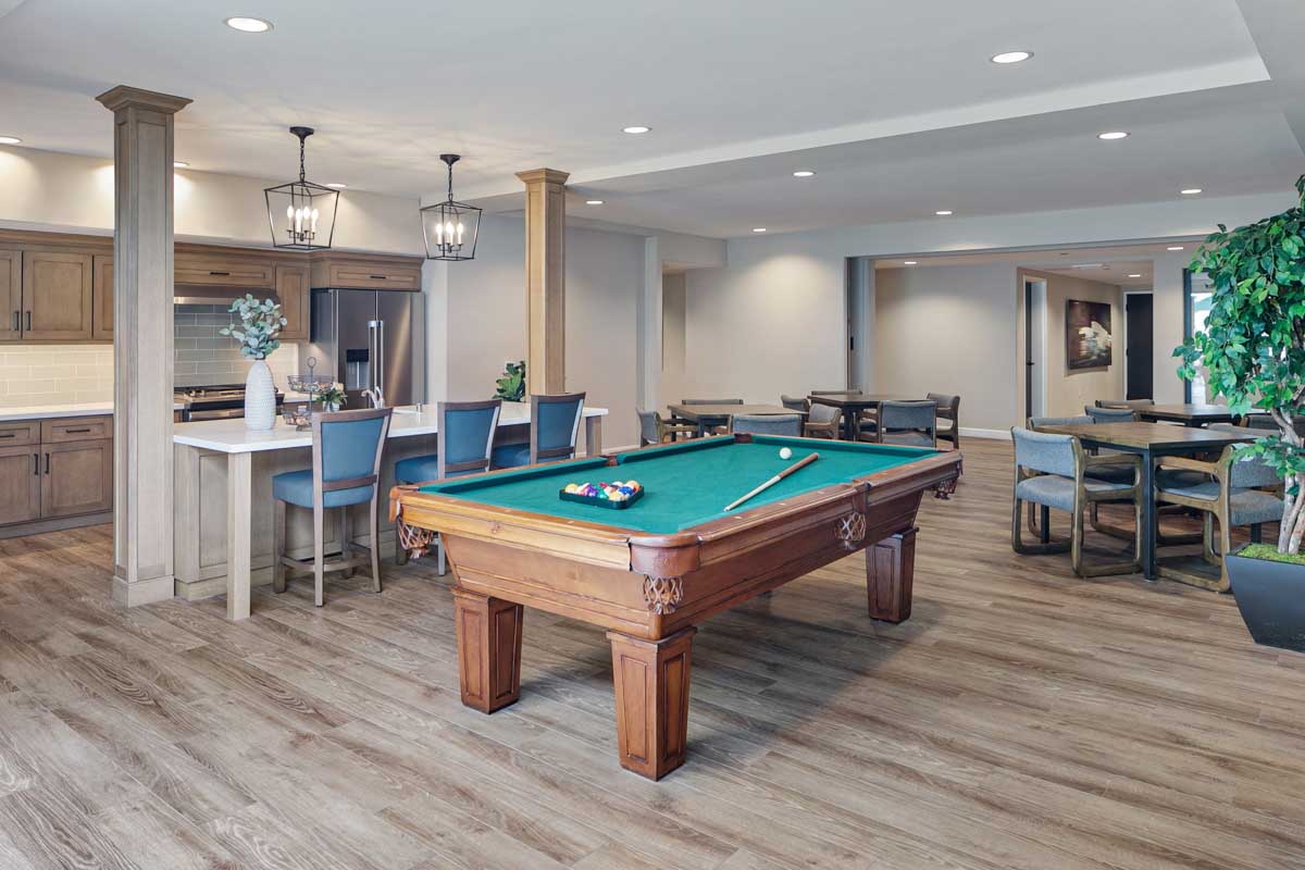 Interior of Missouri Place property