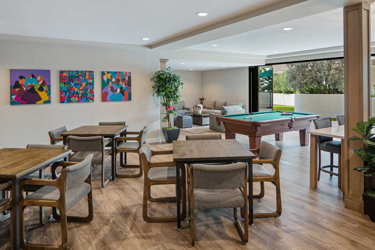 Interior of Missouri Place property