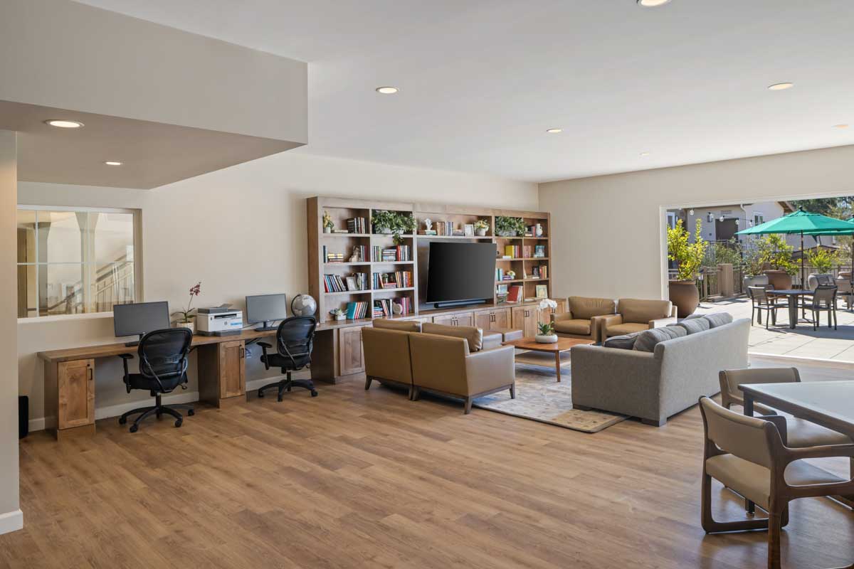 Interior of Thatcher Yard property