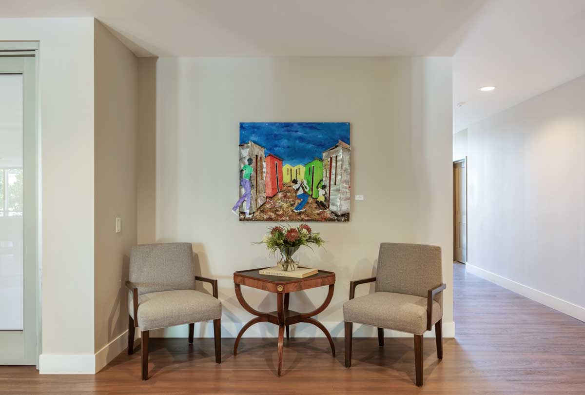 Interior of Hollywood Arts Collective property