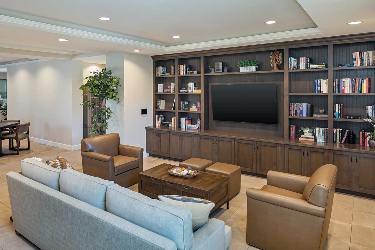 Interior of Reseda Theater Senior Housing property