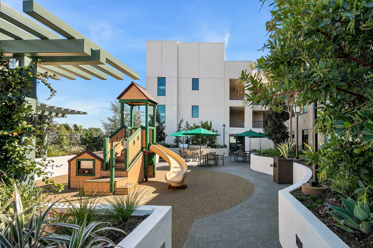Exterior of Beach Terrace property