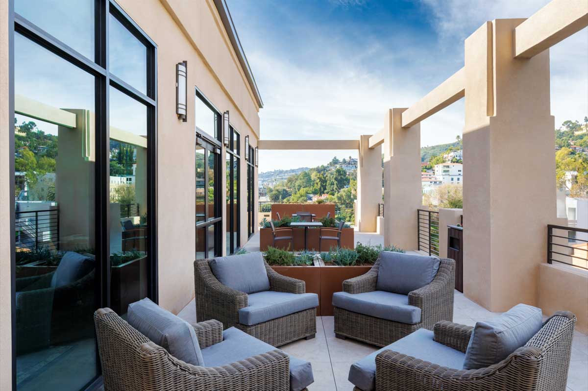 Exterior of The Montecito II property