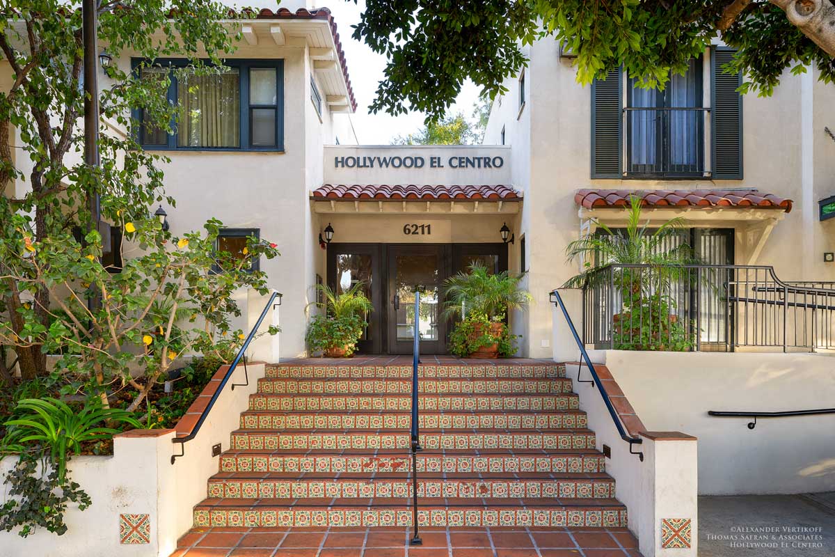 Exterior of Hollywood El Centro property