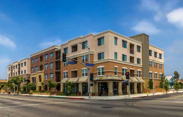 Exterior of Jefferson Square property