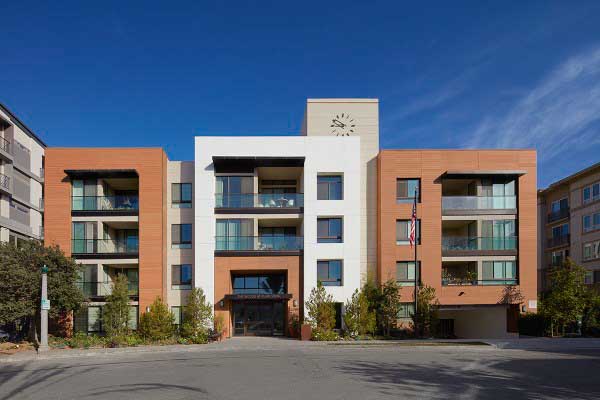 Exterior of The Woods at Playa Vista property