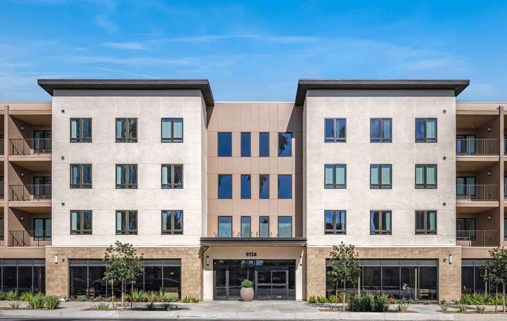 Exterior of Vista Terrace property