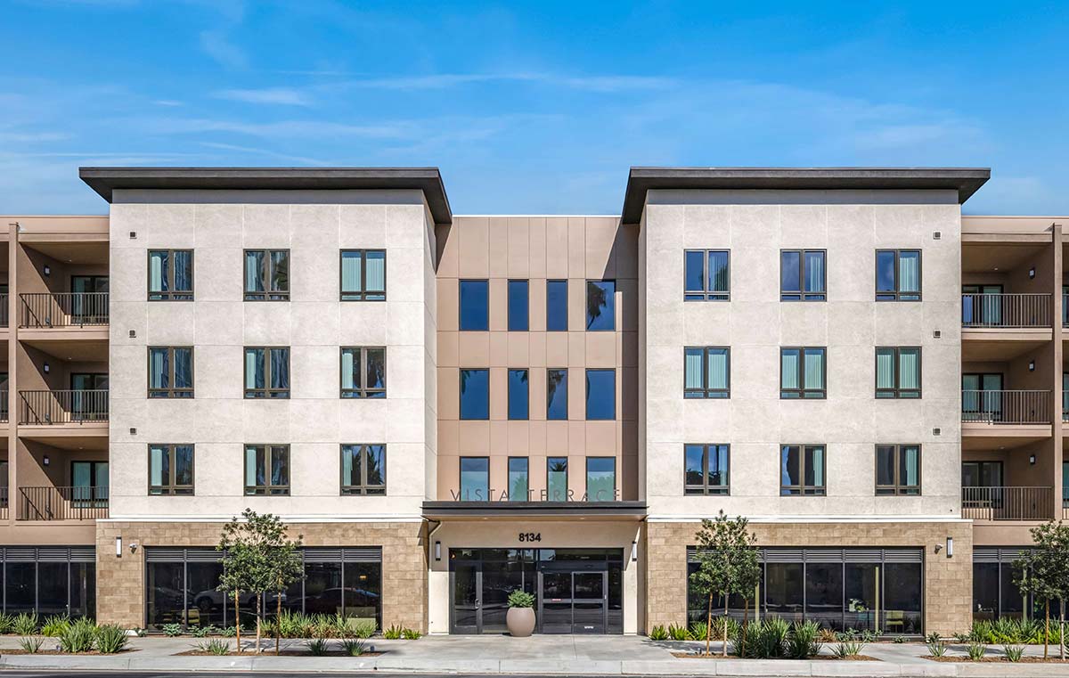 Exterior of Vista Terrace property